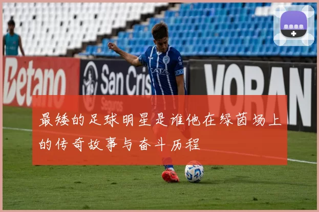 最矮的足球明星是谁他在绿茵场上的传奇故事与奋斗历程
