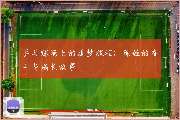 乒乓球场上的追梦旅程：陈强的奋斗与成长故事