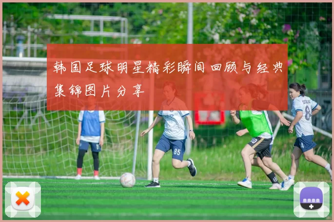 韩国足球明星精彩瞬间回顾与经典集锦图片分享