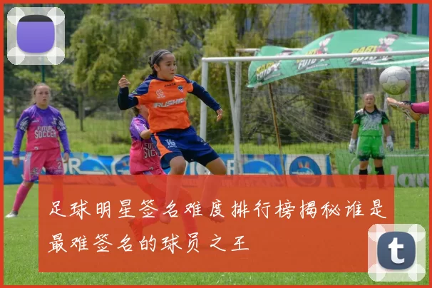 足球明星签名难度排行榜揭秘谁是最难签名的球员之王